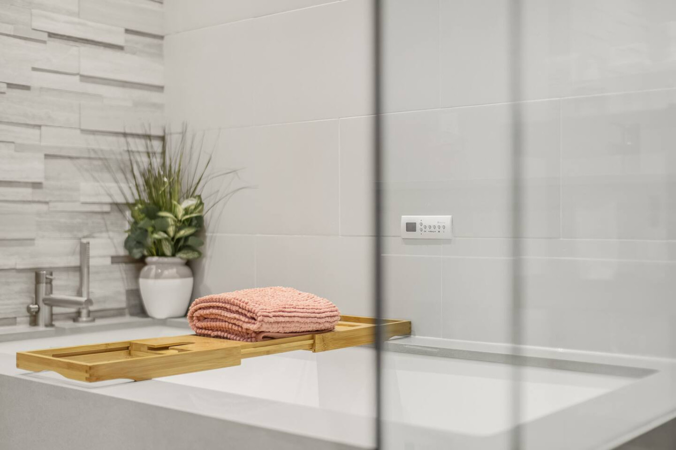 Master Bathroom Standalone Bathtub