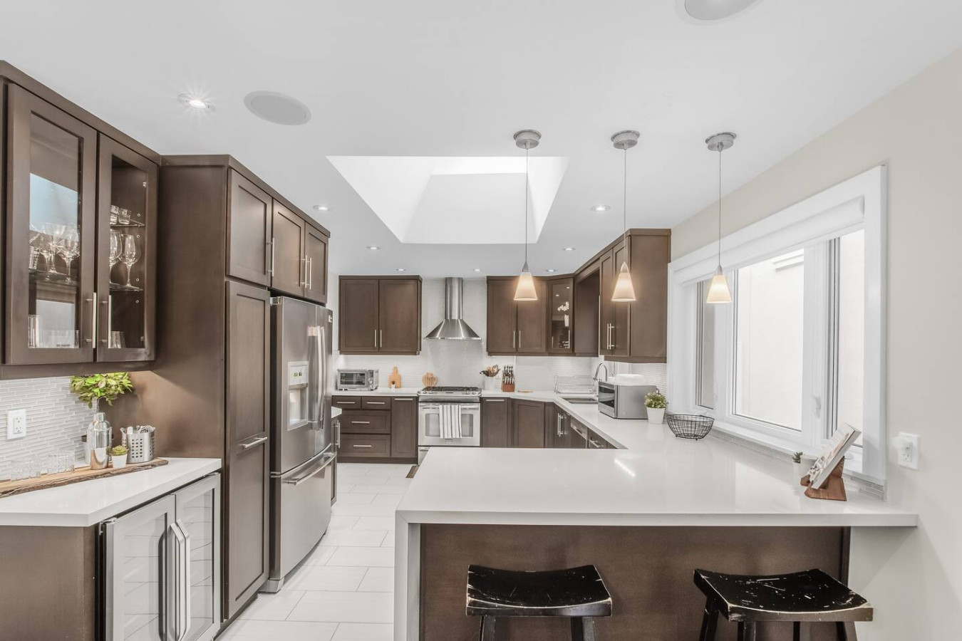 Spacious kitchen