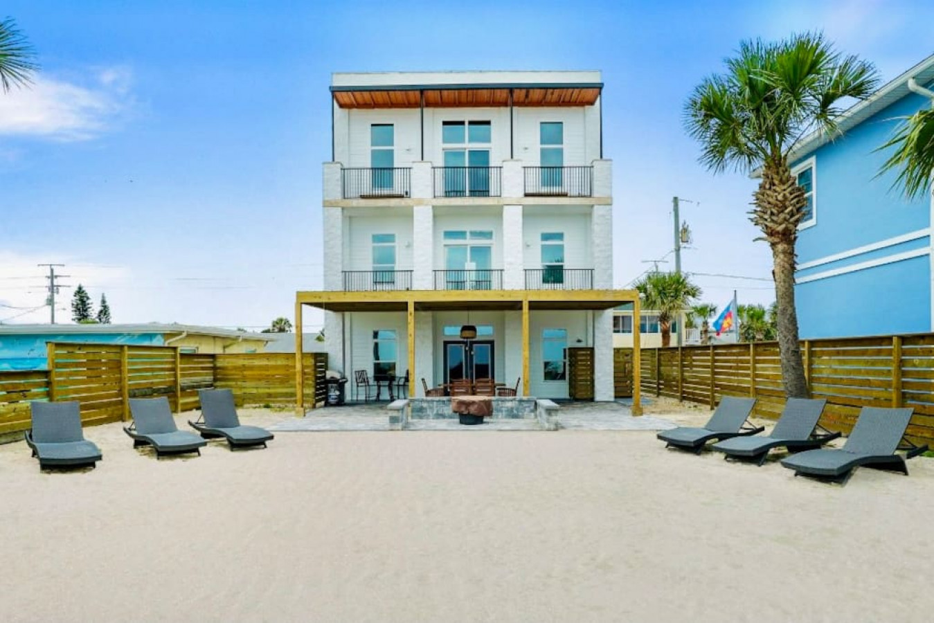 Ocean Views And Outdoor Oasis - Stunning Hot Tub Retreat - Flagler Beach, FL