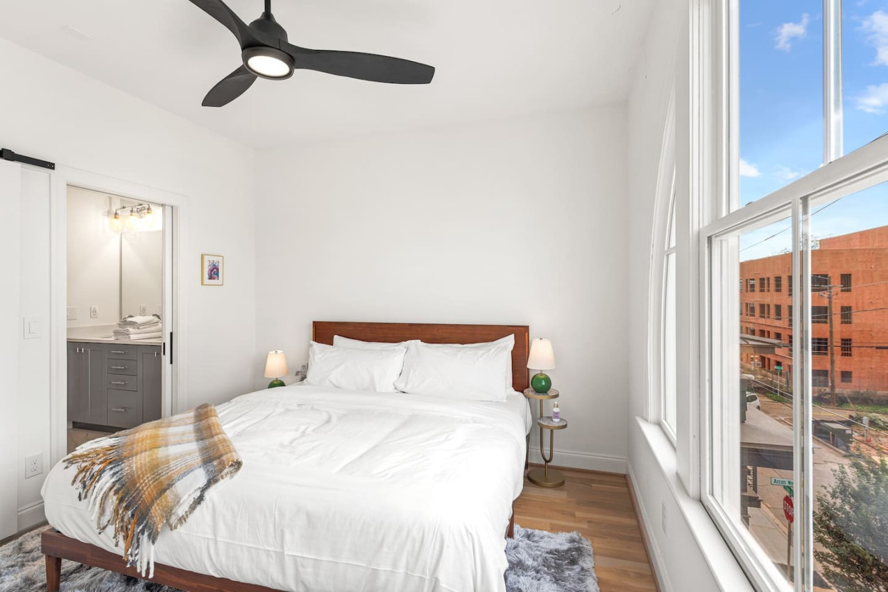 Luxe Italian sheets.