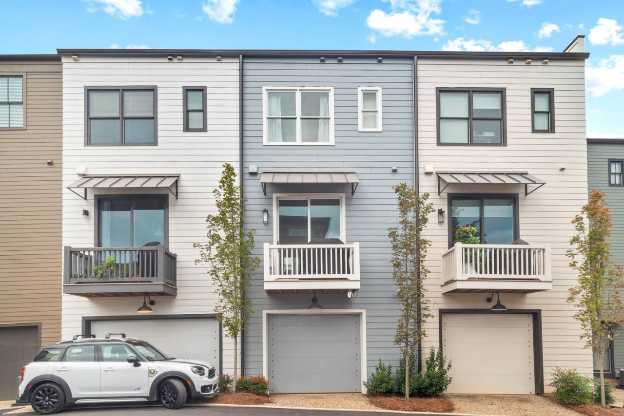 At the back entrance a private garage access for guests