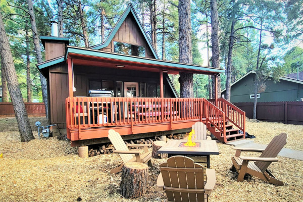 A-Frame Family Cabin Nestled in the Ponderosas