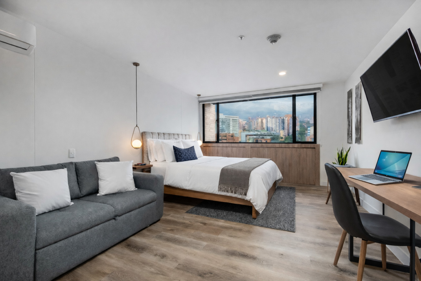 Front of plain black t-shirt.