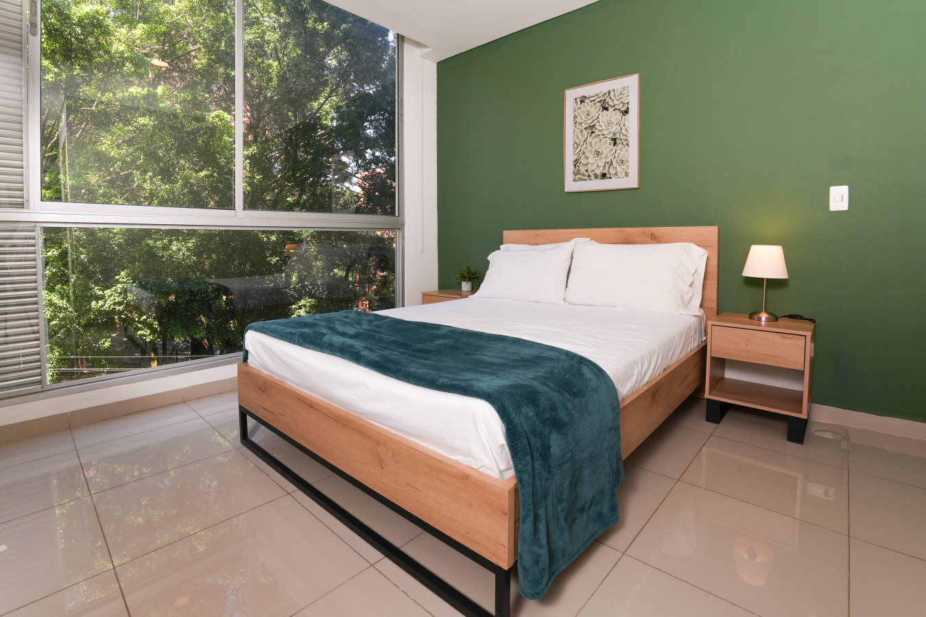 Front of plain black t-shirt.