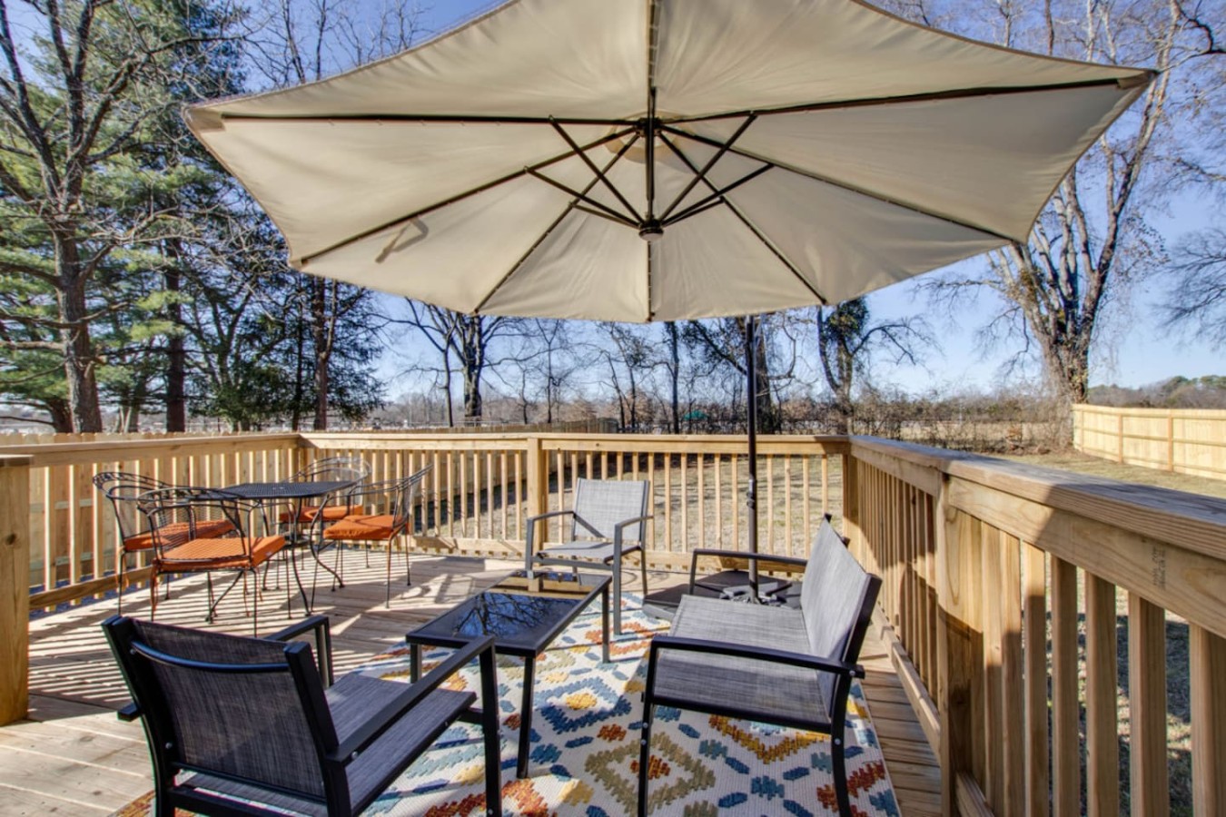 "It was even better than the pictures. Owners provided everything you need for a nice stay, beds were super comfortable, nice fenced in back yard and beautiful deck. Owners were very responsive." Trease 2022