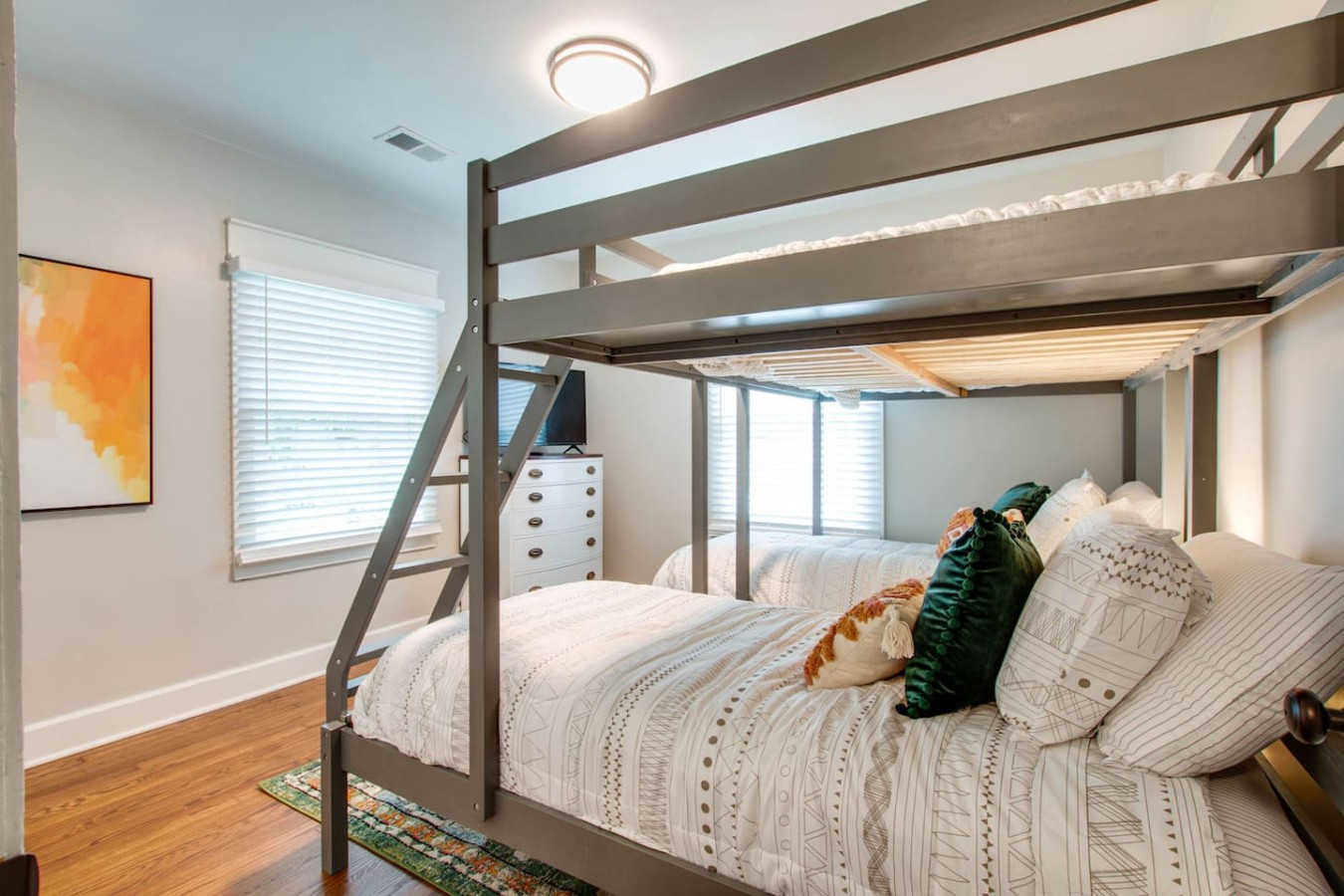 This room is perfect for a family with large amount of kids or families that travel together for sports tournaments in the area.
