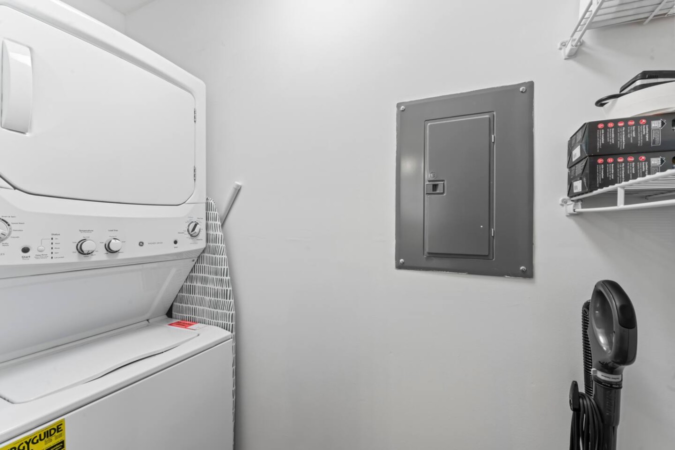 In-unit washer and dryer