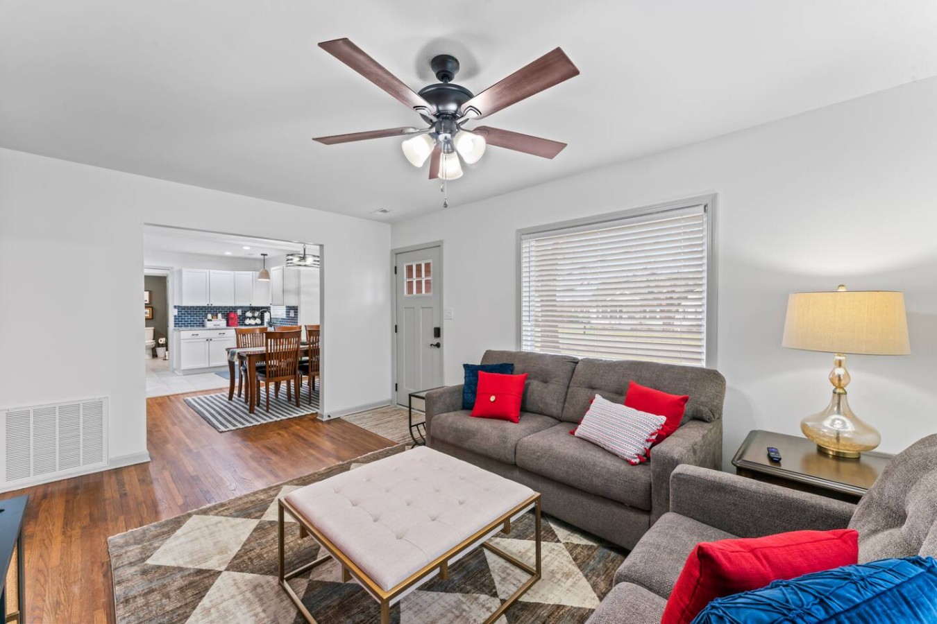 Open concept living and dining - perfect for gathering