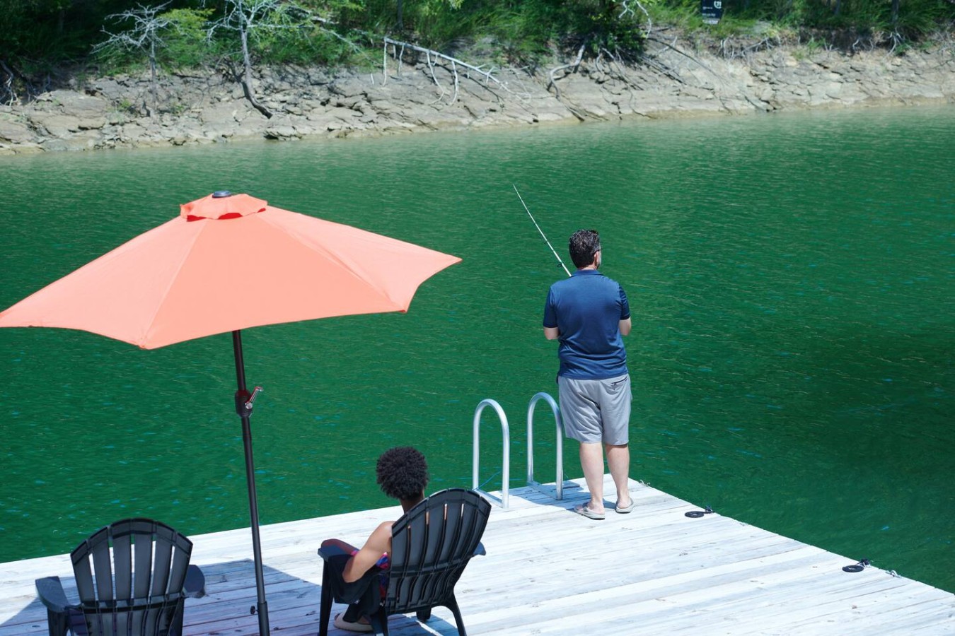 Lounge, fish, swim, or boat, you can do it all at In the Orange!