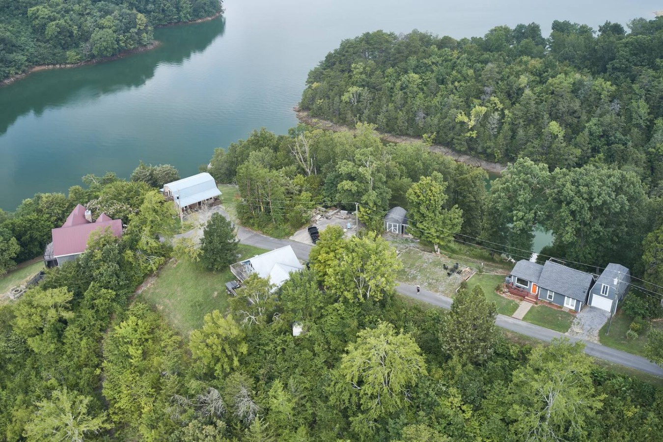 Our inlet is right off the channel. It's an amazing blend of privacy and access to the lake.