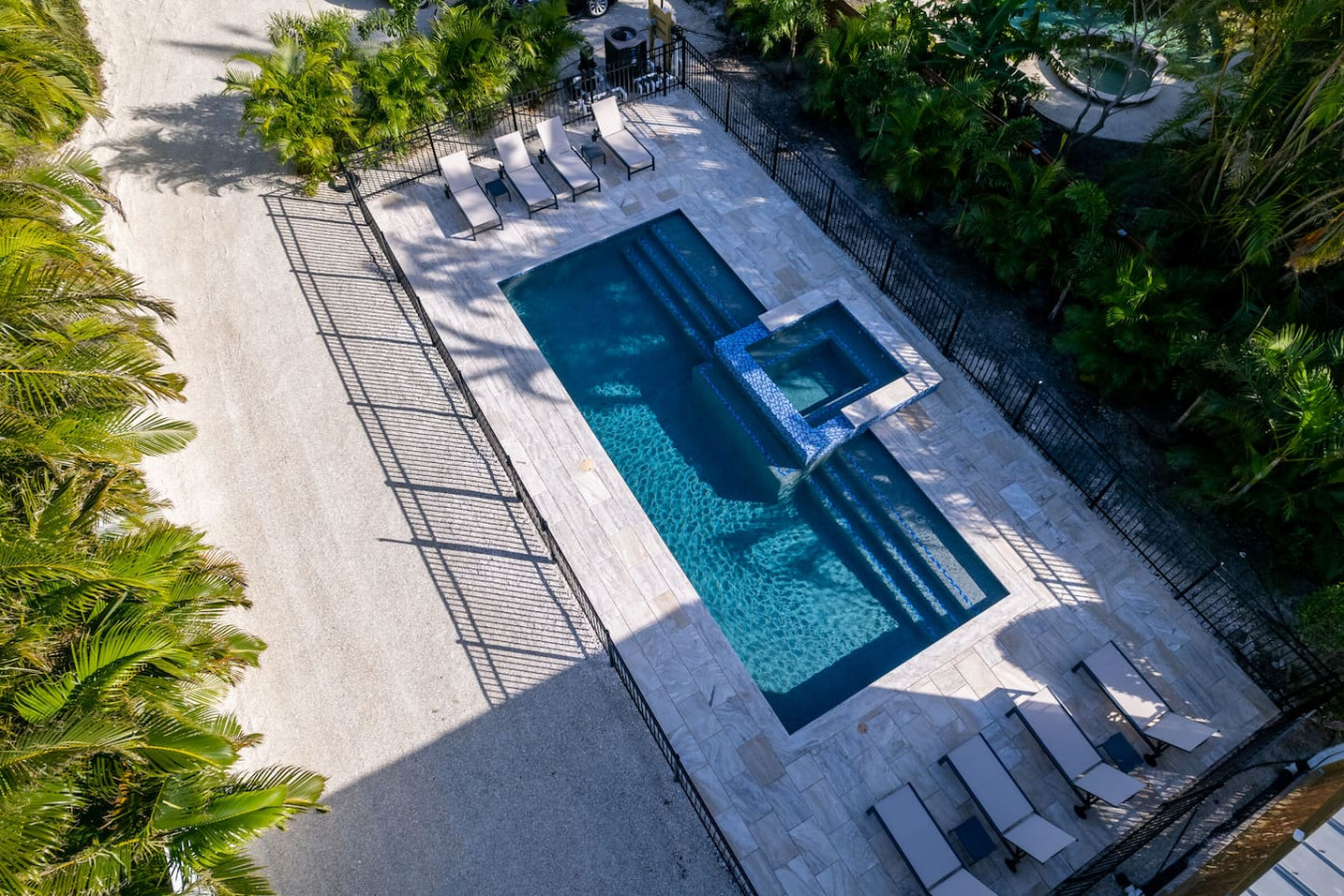 Home with heated pool, spa, games, walk to beach