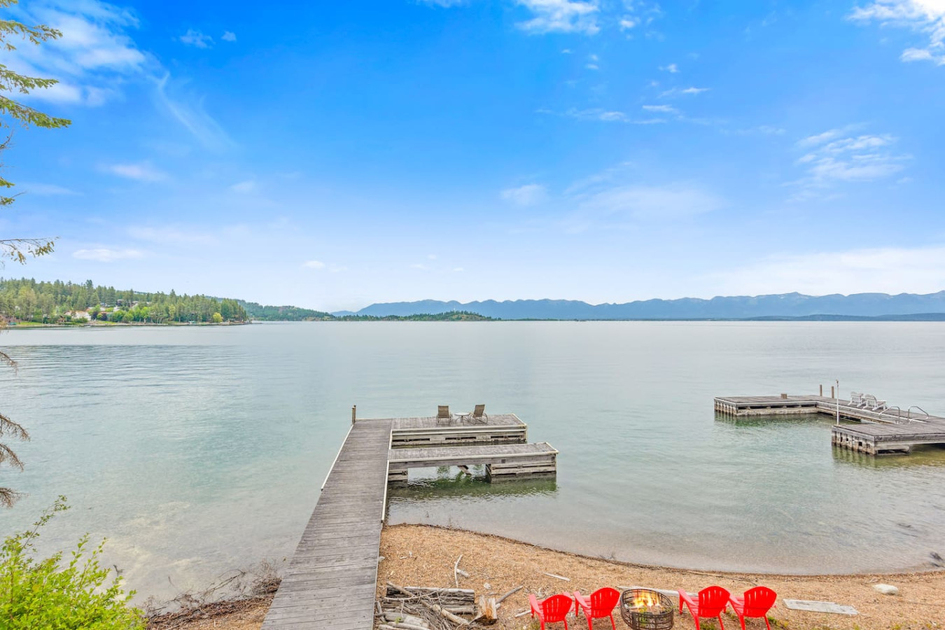 NEW! Modern Lakefront Cabin with Private Dock