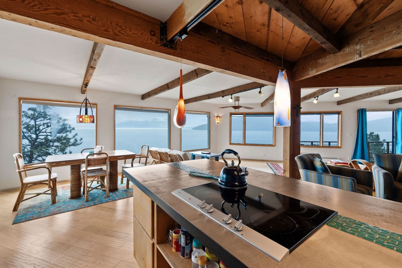 Featured Property Lakefront Retreat with Private Dock & Views