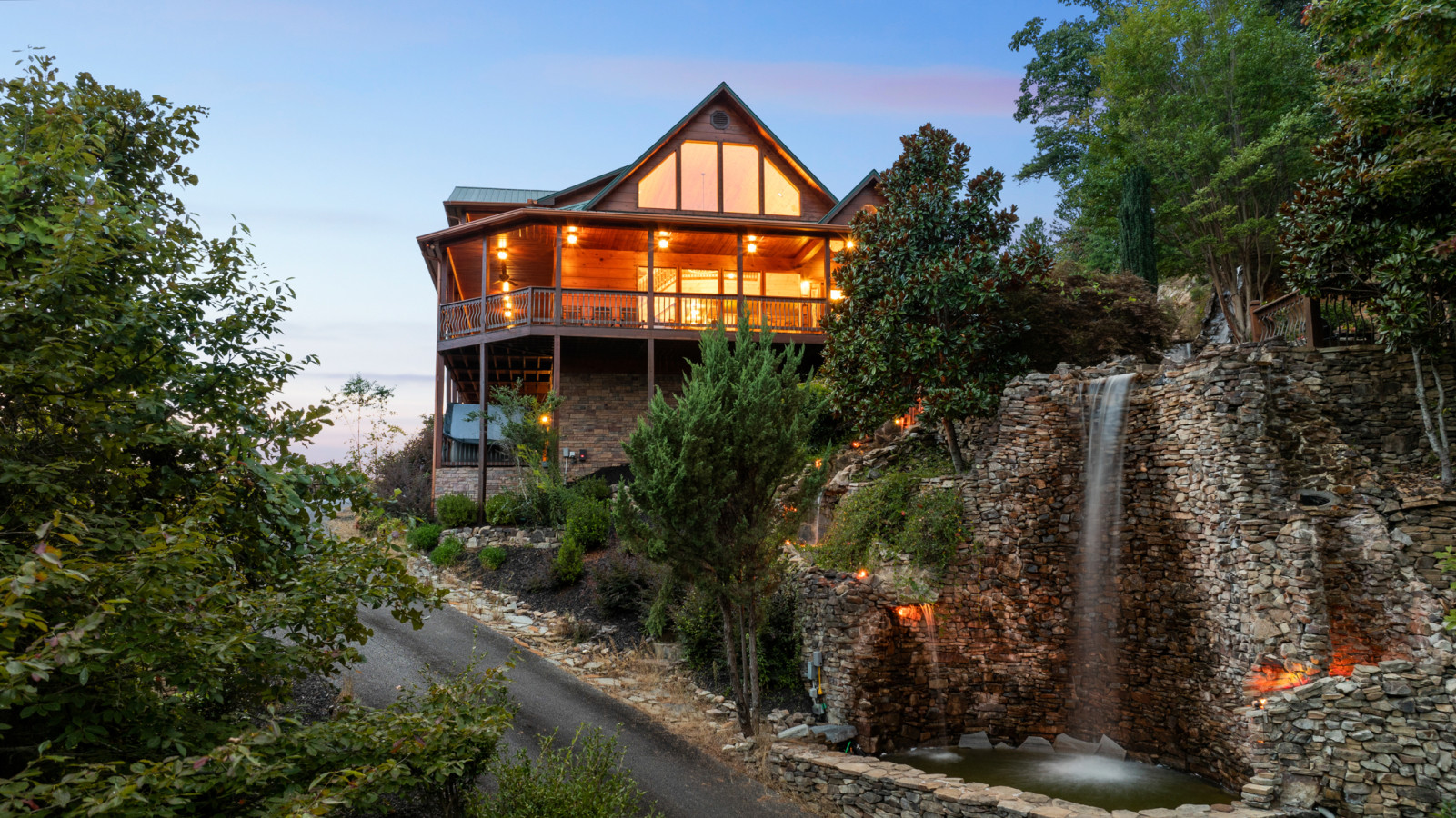Waterfall Lodge by Book A Memory