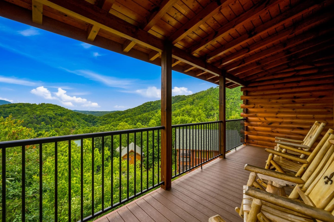 6BDR Cabin ~ Heated Pool l Arcade Games l Theater