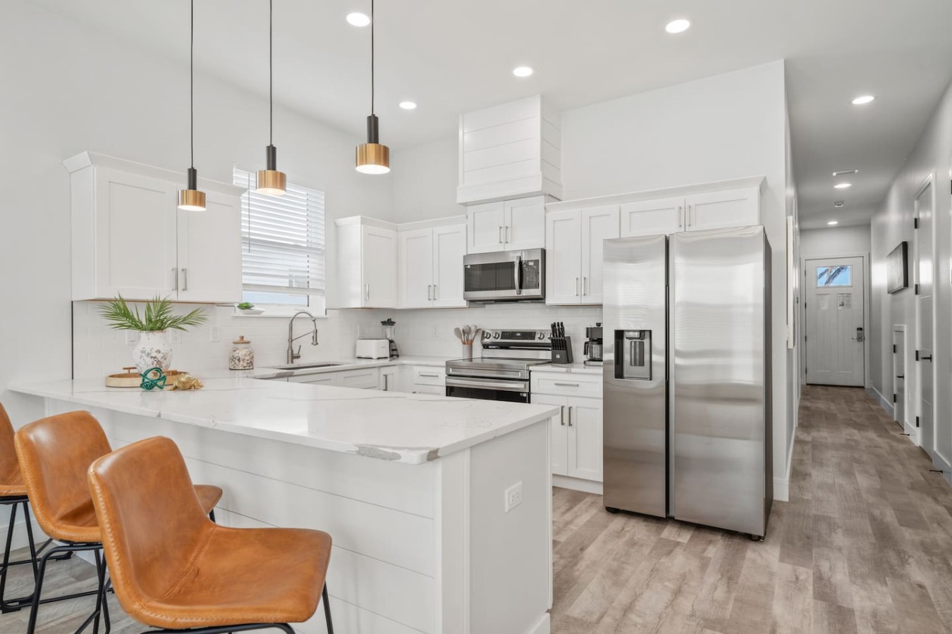 Luxury Duplex Steps from the Beach