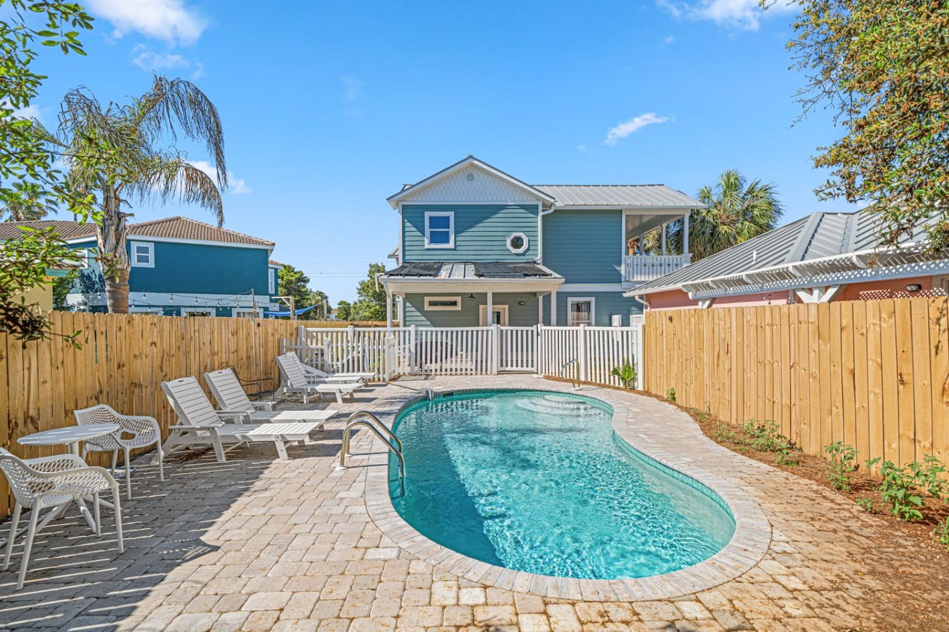 Vibrant Beach House with Private Pool