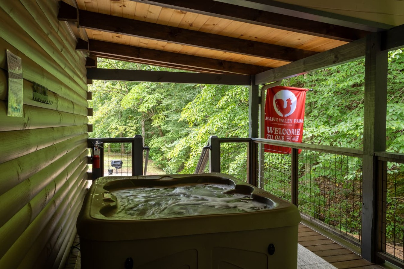 Rustic 2BR Farm Cabin: Hot Tub, Animals & Hiking