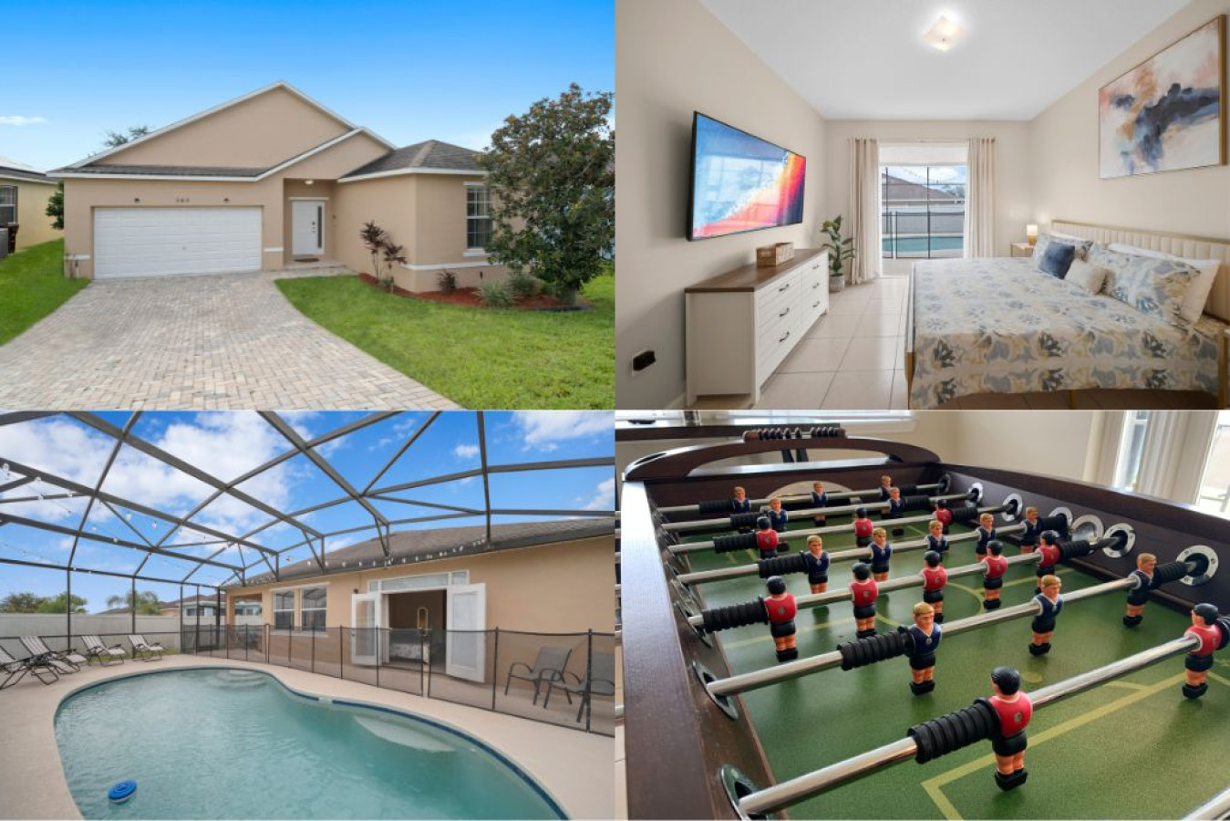 Heated Pool And Games Room - Charming Family Haven - Davenport, FL