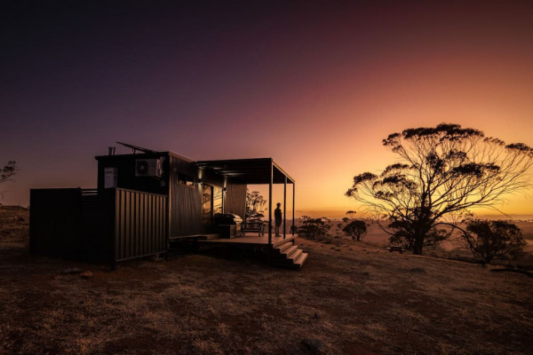 Tim & Ashleigh the Tiny Cabins in Avon Valley