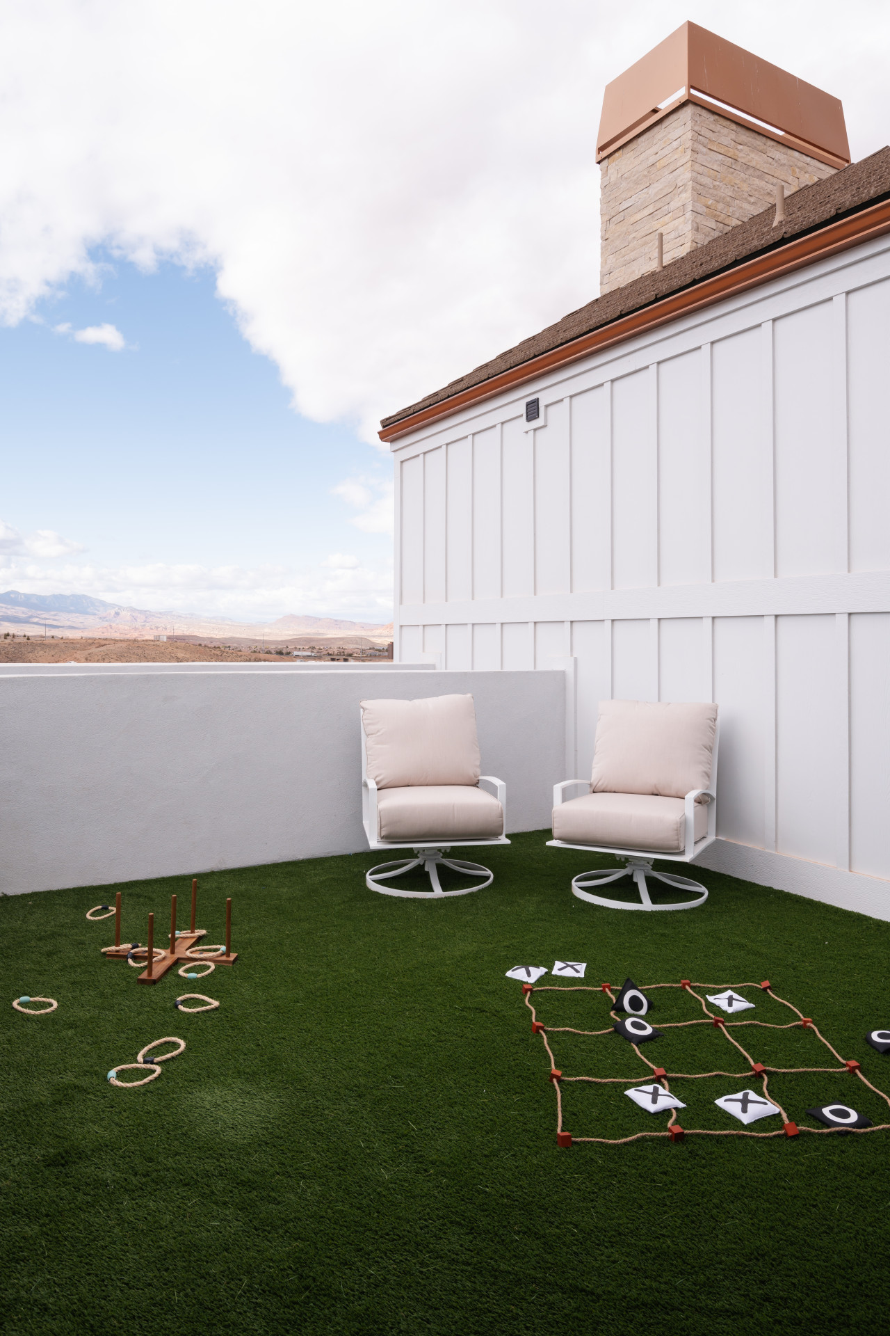 Balcony Play Area off of Children's Playroom on Third Floor
