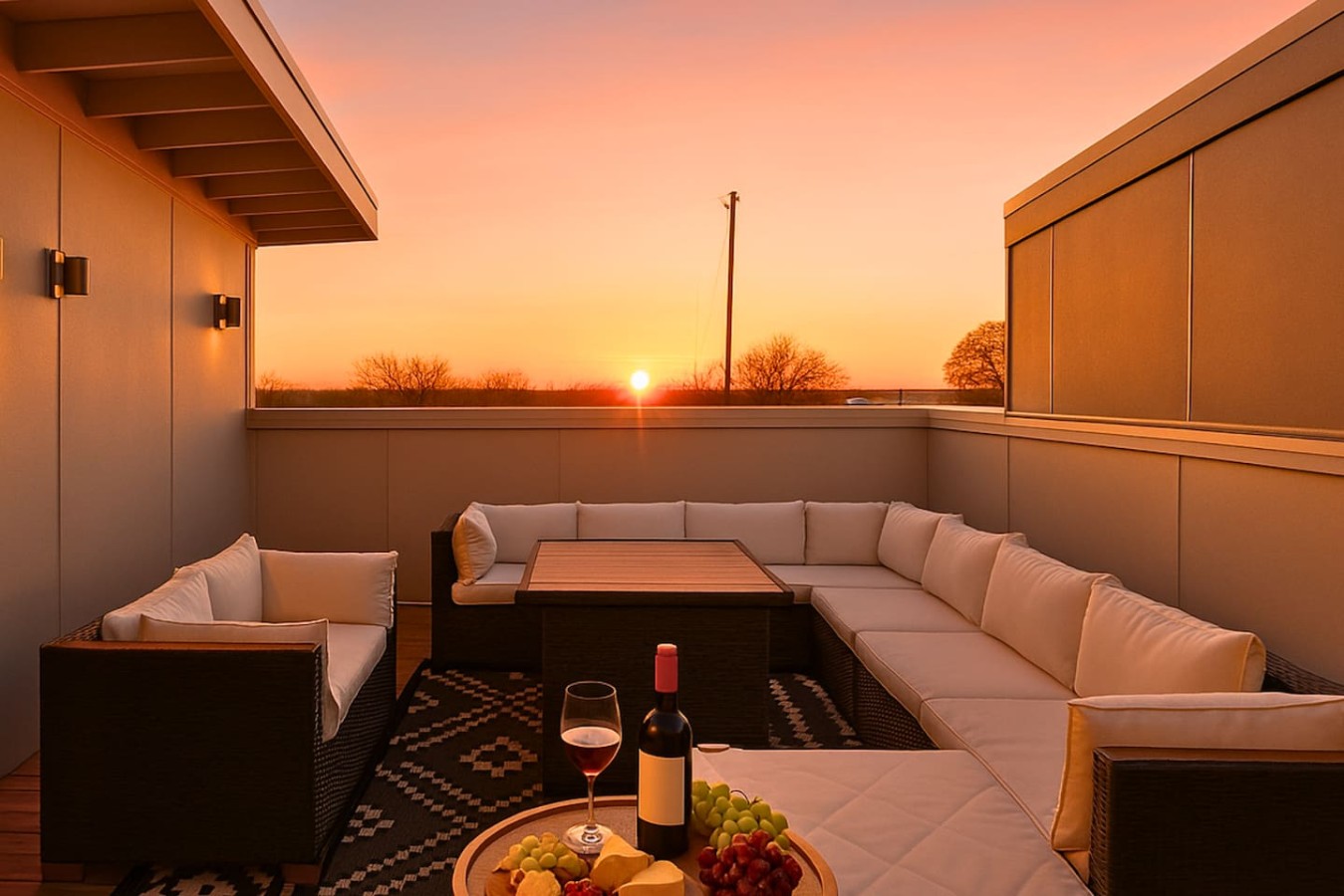 Modern Luxe Escape | Rooftop Views | Near Downtown