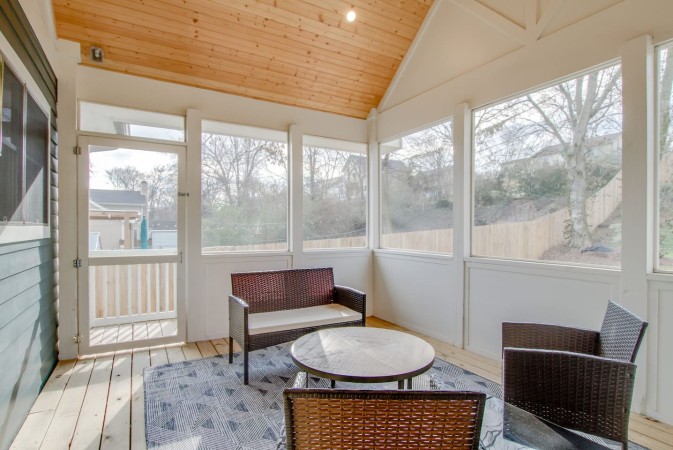 East Nashville Elegance | Yard & Screened-In Patio