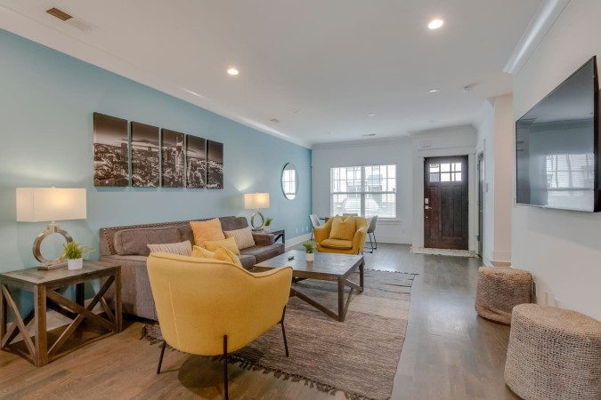 West Townhome | Hot Tub + Free Gated Parking