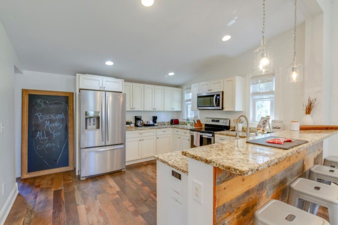 East Haven | Movie Room + Large Private Backyard