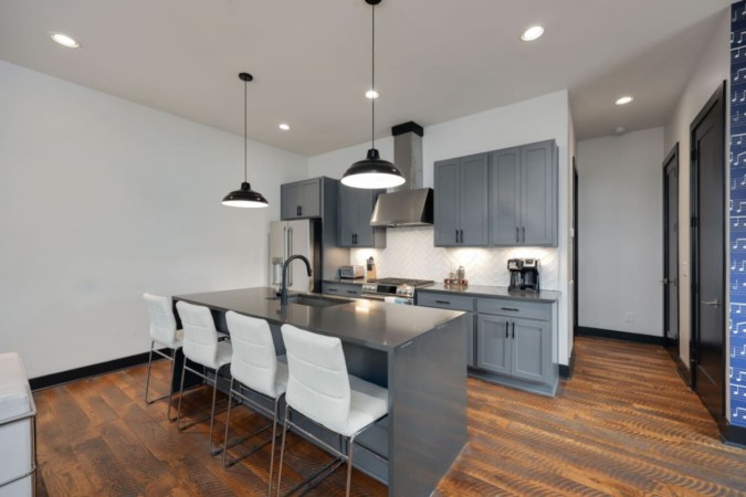Blue Suede Dream |  Rooftop Views + Prime Location