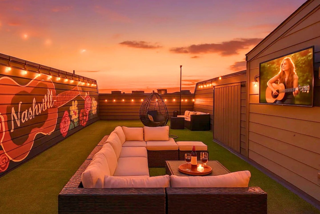Nashvilla Townhome | Rooftop With 360° City Views