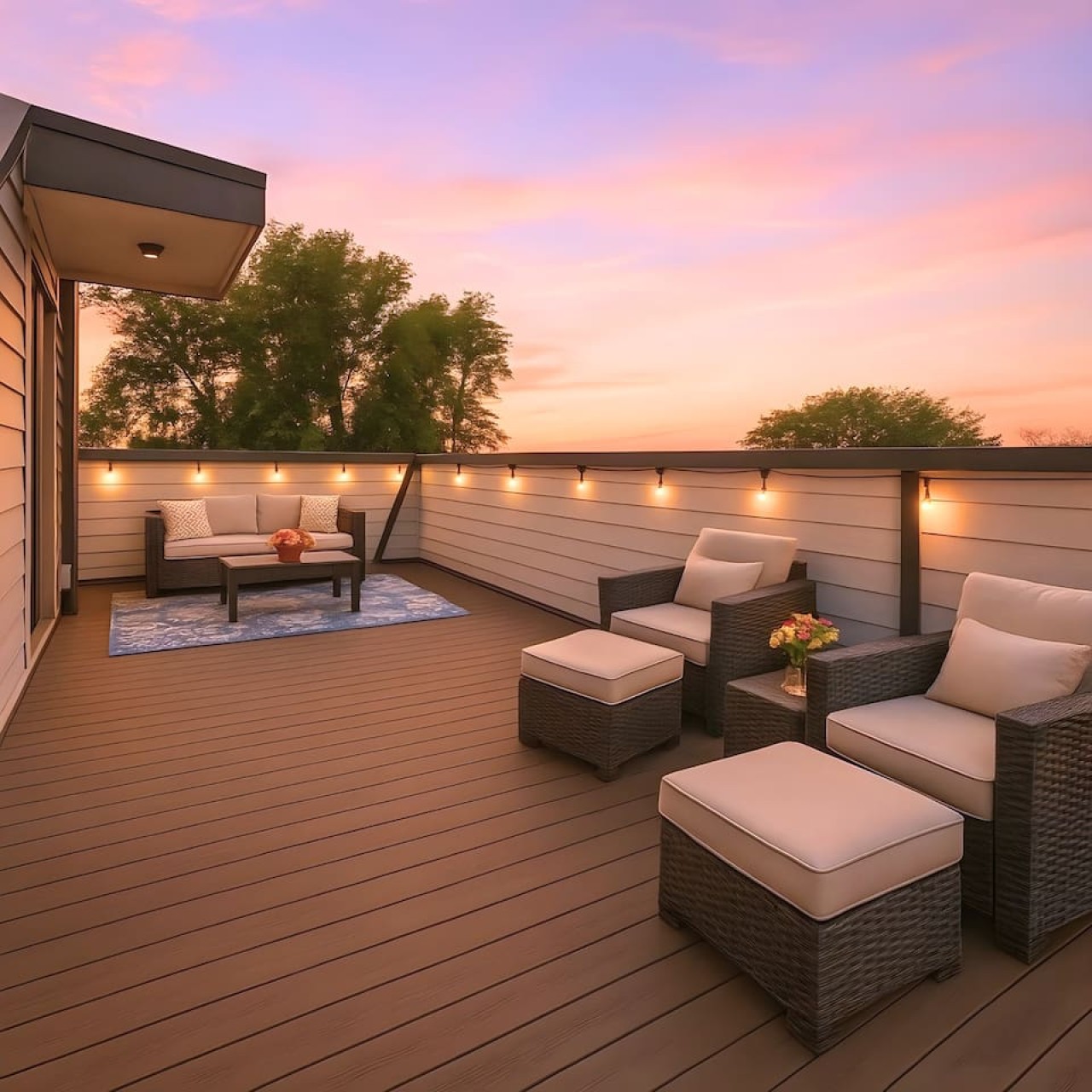 Music City Abode | Roof Lounge + Modern Design