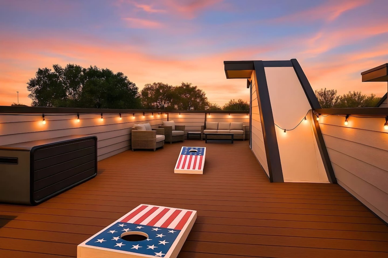The Ryman | Scenic Rooftop Lounge + Games