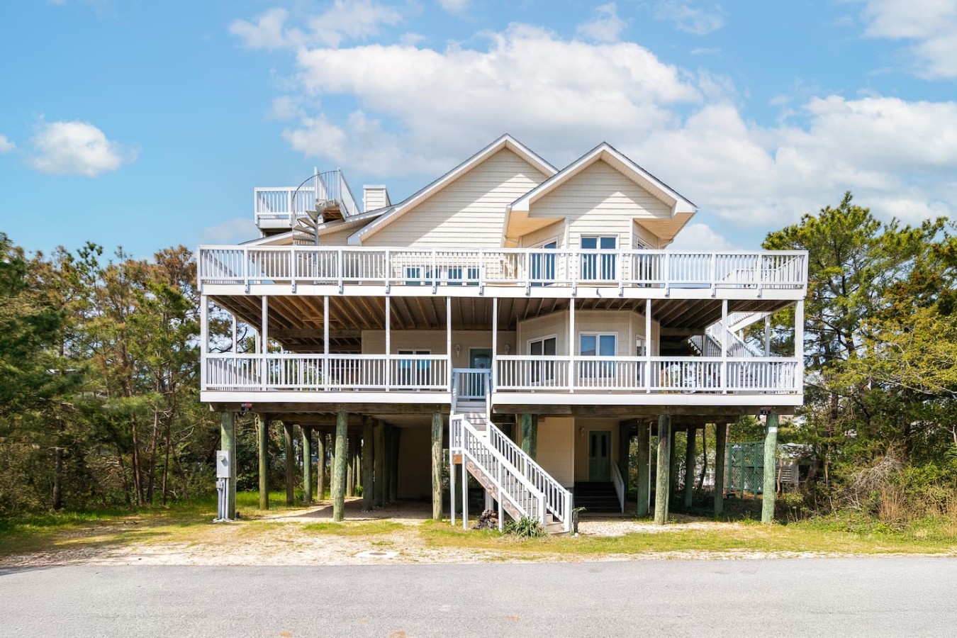 Ocean View from Balconies | Steps to Private Beach