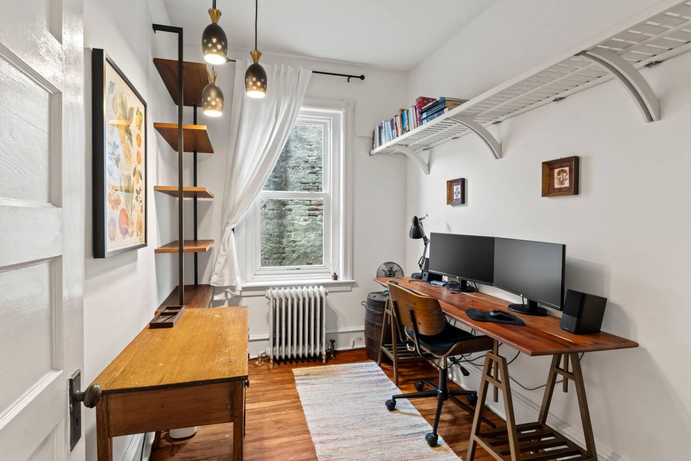 Charming 3BR East Falls Home | Private Yard & Workspace 3