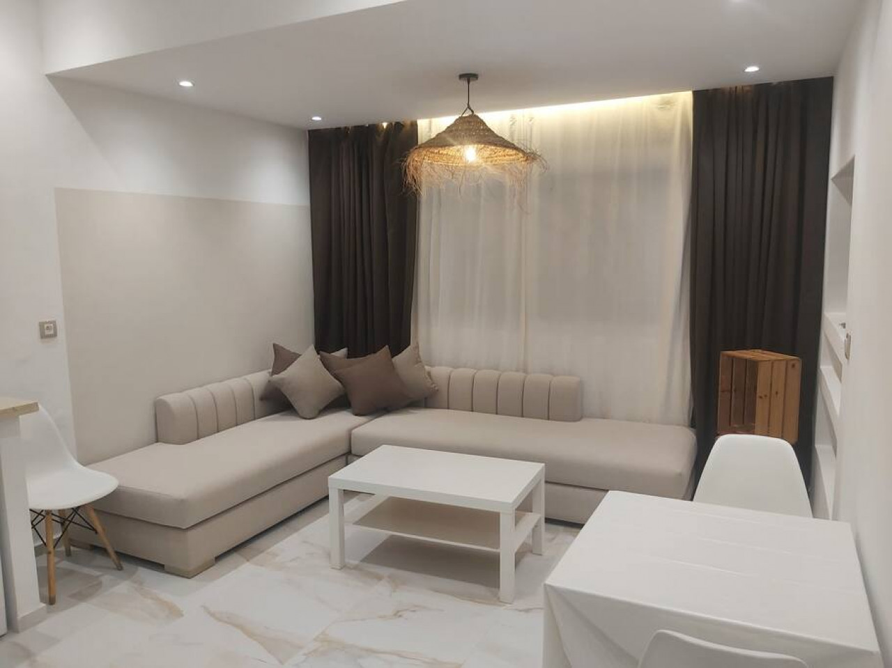 102 · Appartement chic au cœur de Martil, plage à 1 min.