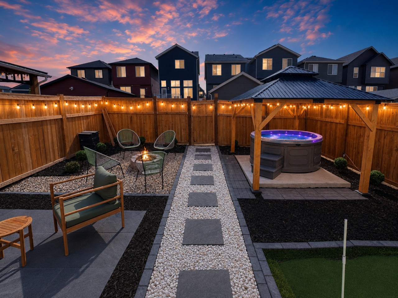 Large managed short-term rental property in Calgary