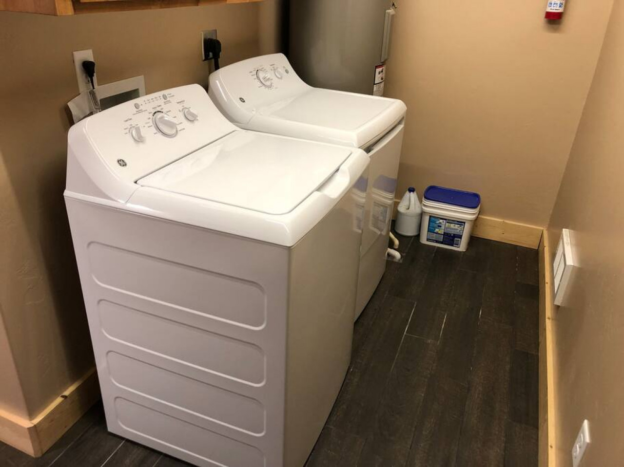 Washer and dryer for you to use