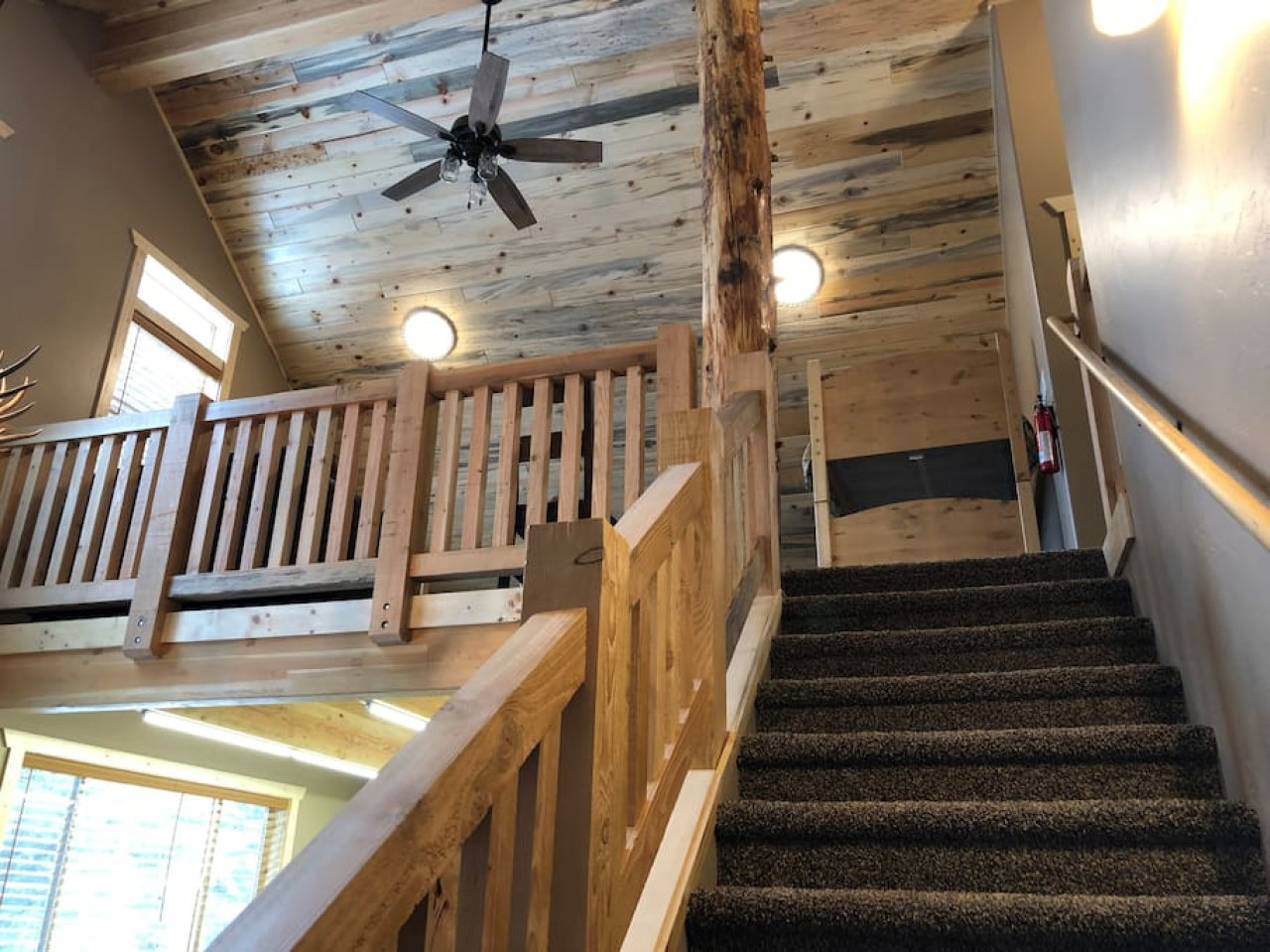 Stairs to upstairs