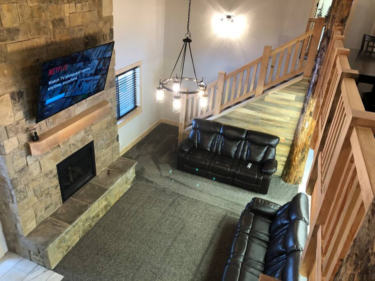 Stream your favorite movies or TV shows when not out exploring the area