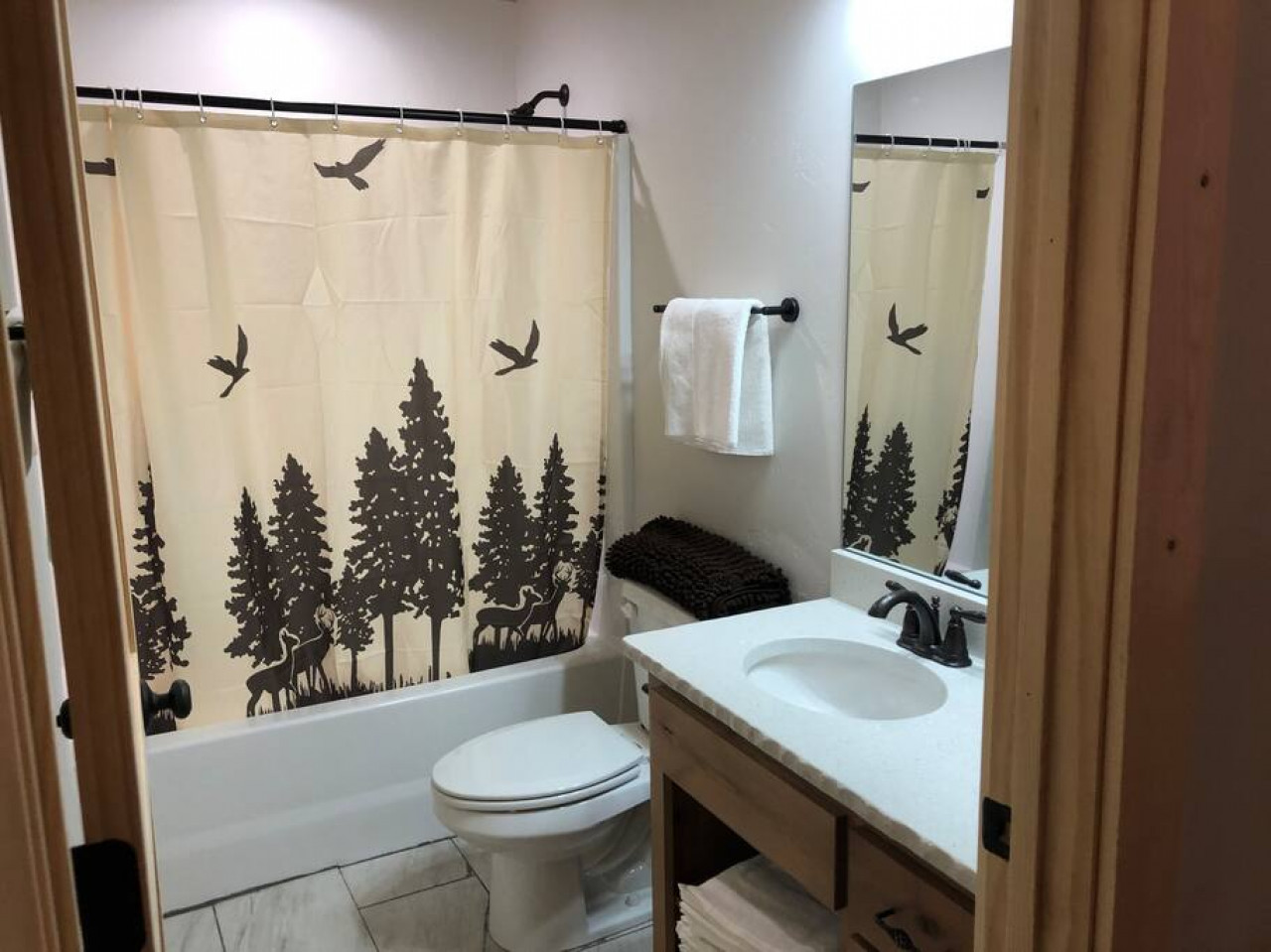 Upstairs bathroom