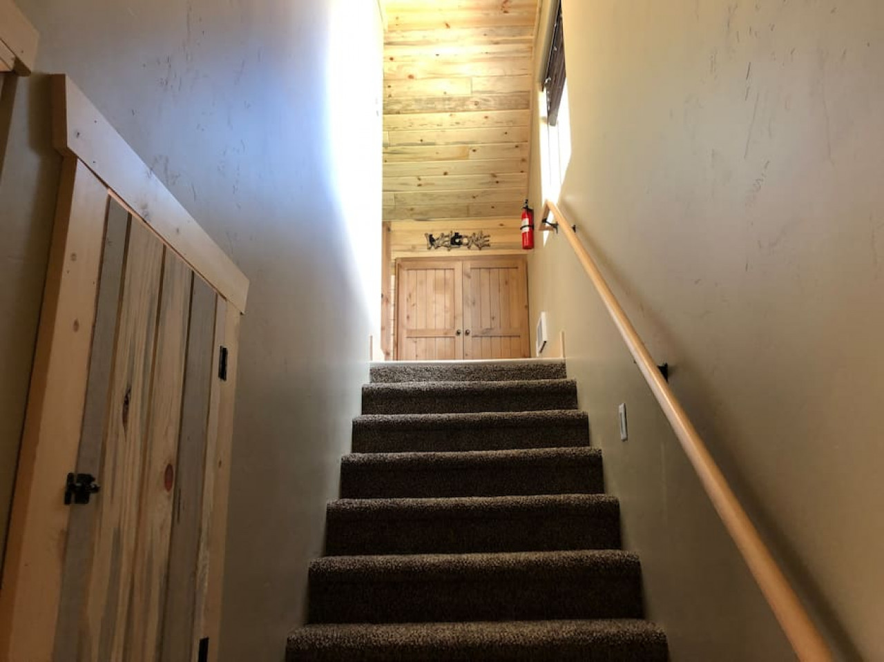 Stairway to the loft