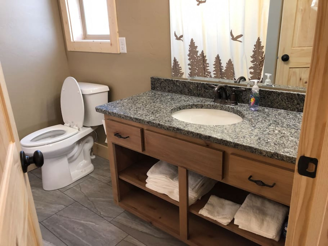 Main floor bathroom