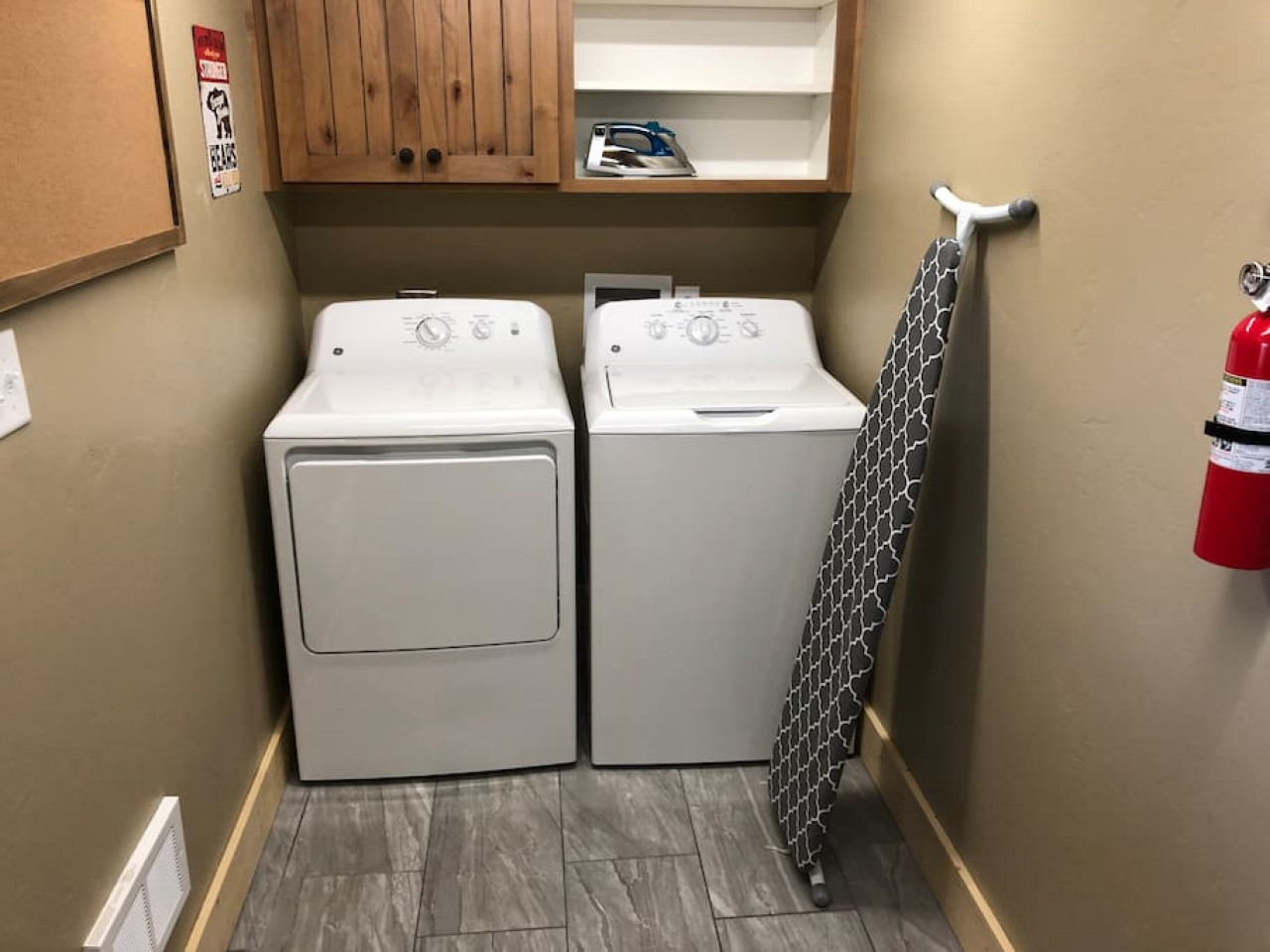 Washer & dryer for you to use