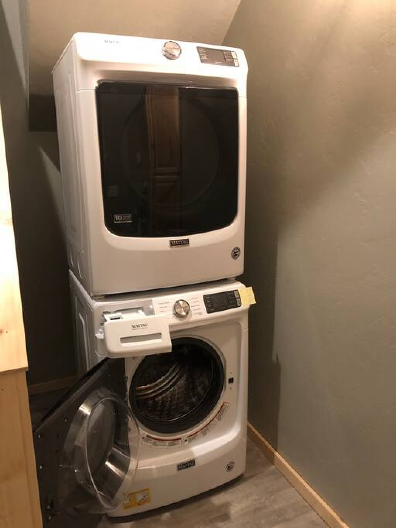 Washer and dryer