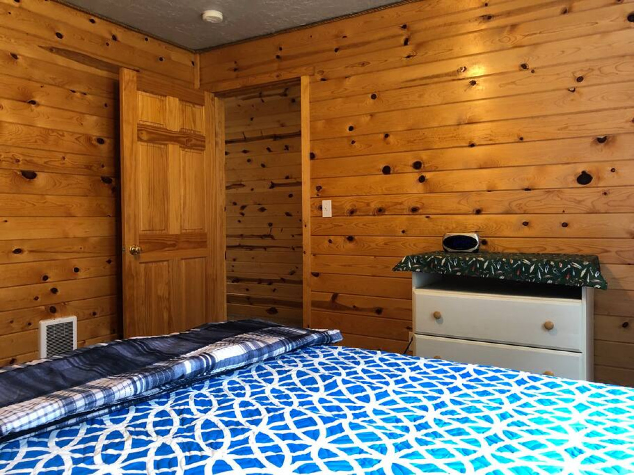 Dresser and extra storage in the bedroom