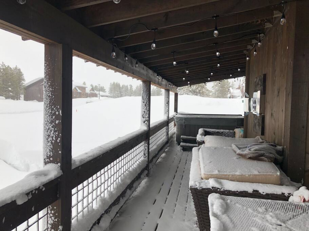 Private Hot tub on the balcony