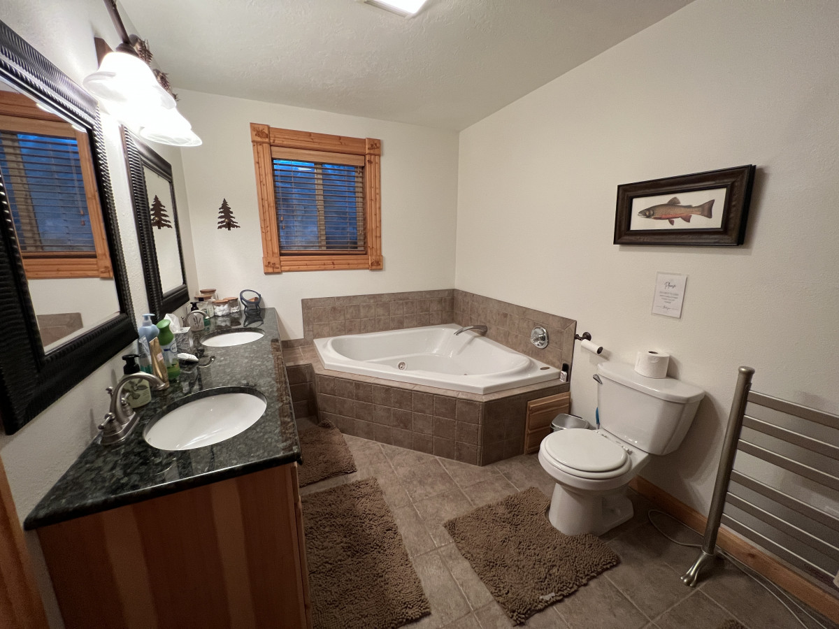 Master bathroom