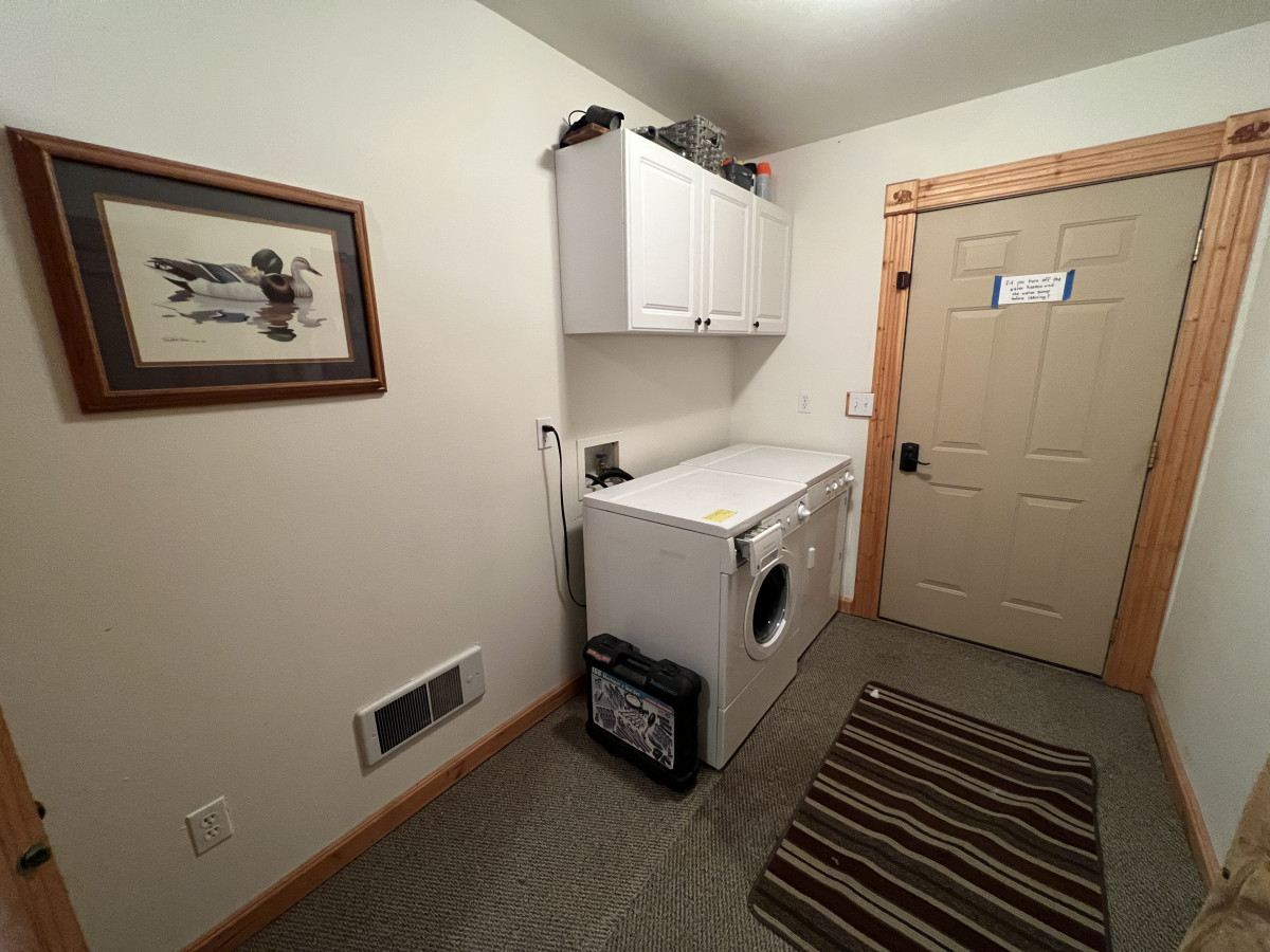 Washer and dryer