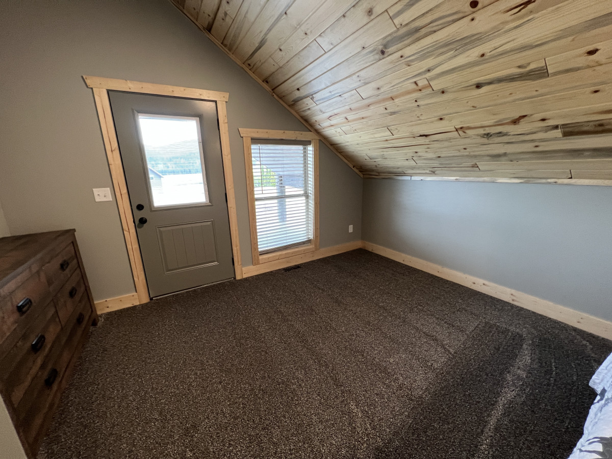 Door to the upstairs balcony